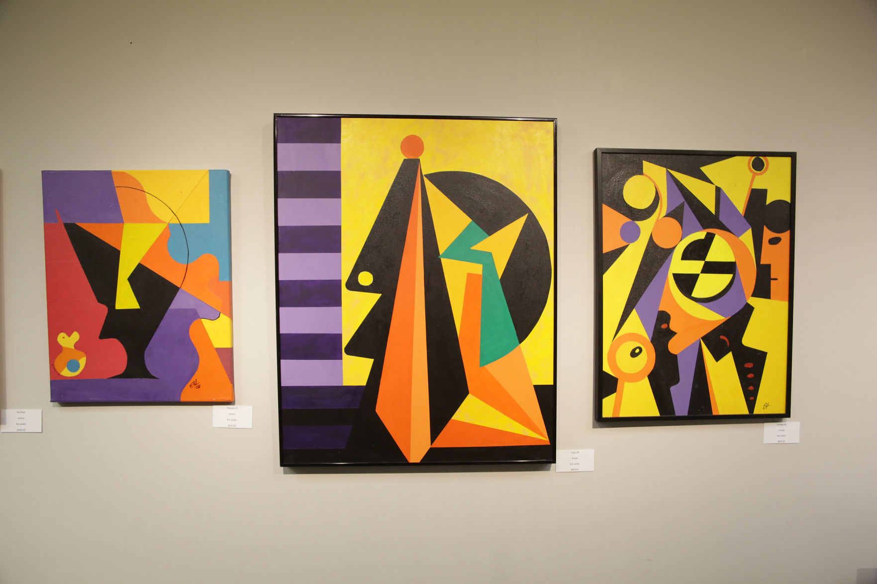 Opening for the Visions art exhibit at the Southern Shore Gallery